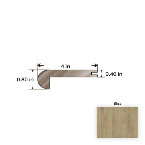 Oak Oak Bliss Stair Nose TrueMark Glaze Tek 1