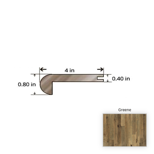 Maple Maple Greene Stair Nose TrueMark Glaze Tek 1