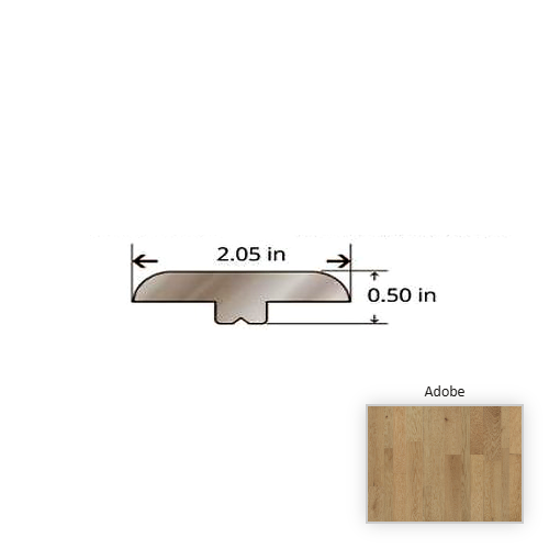 Red Oak Hickory Adobe T Molding TrueMark Glaze Tek 1