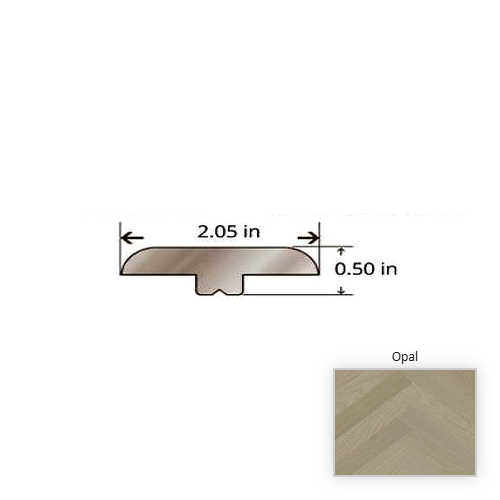 Oak Hickory Opal T Molding TrueMark Glaze Tek 1
