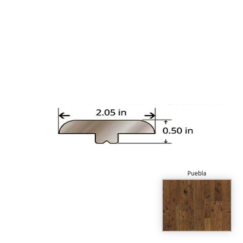 Hickory Oak Puebla T Molding TrueMark Glaze Tek 1