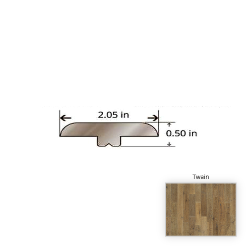 Oak Walnut Twain T Molding Nu Oil 1