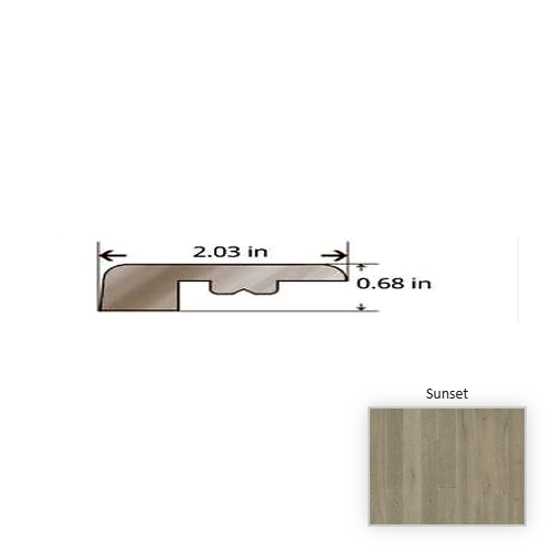 Oak Hickory Sunset Threshold TrueMark Glaze Tek 1