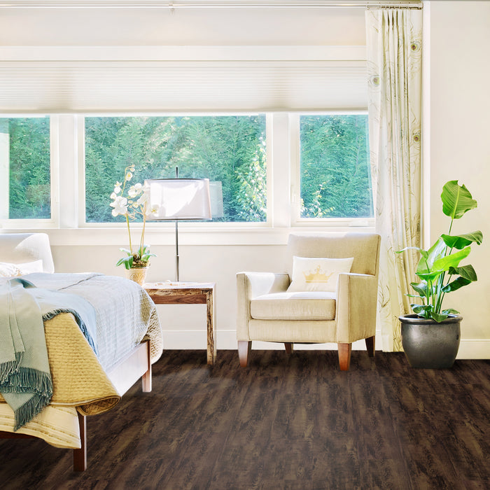 Harbor Plank Vinyl Tea Party Brown Vinyl Plank Textured 2