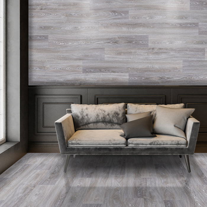 Harbor Plank Vinyl Lighthouse Gray Vinyl Plank Textured 2