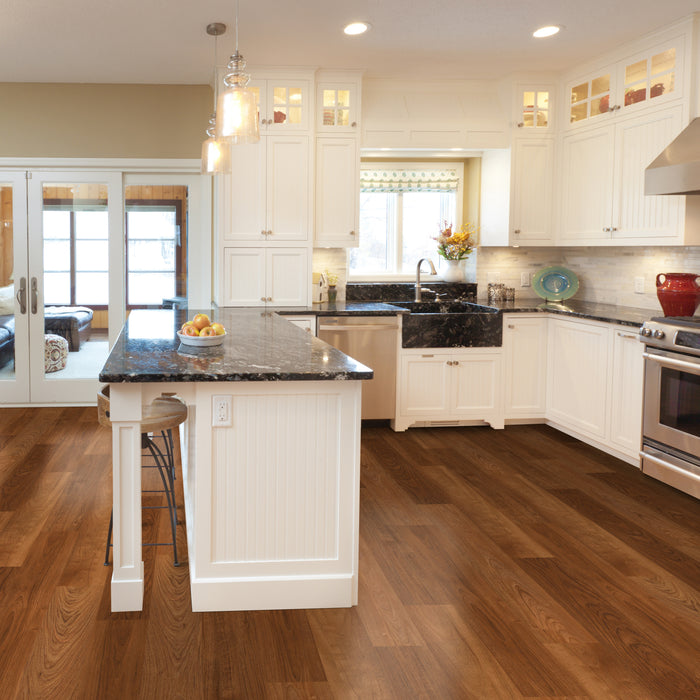 Harbor Plank Vinyl Brazilian Cherry Vinyl Plank Textured 2