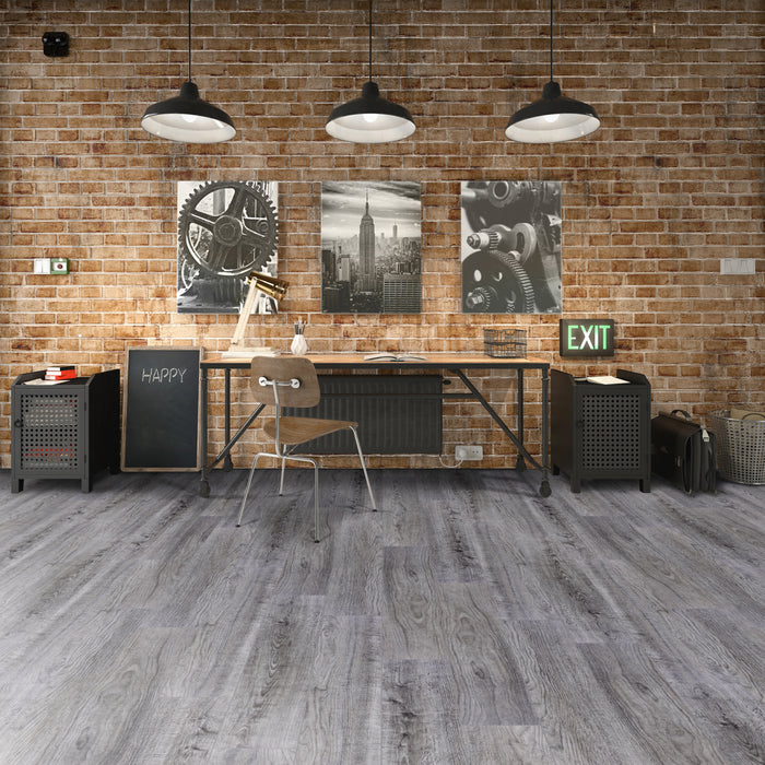 Harvest Plank Vinyl Heritage Grey Vinyl Plank Textured 2
