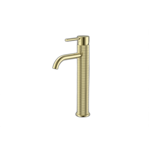 Havasu12 Brass Brushed Gold Bathroom Faucet Brushed Gold 1