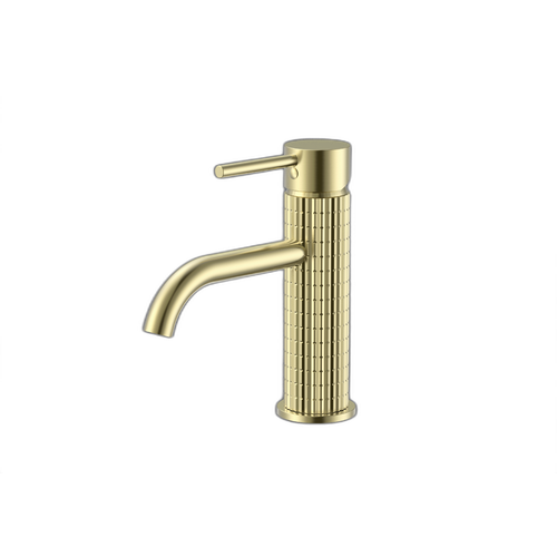 Havasu7 Brass Brushed Gold Bathroom Faucet Brushed Gold 1