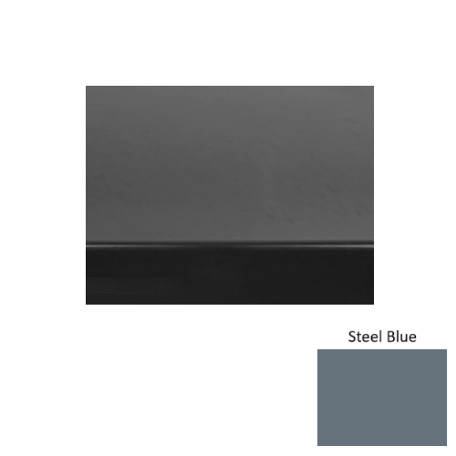 Rubber Steel Blue 177 Stair Tread Smooth 1