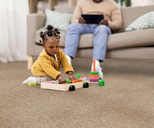 Henry Solution Dyed Polyes Golden Sand 82451 Carpet HENRY Plush 2