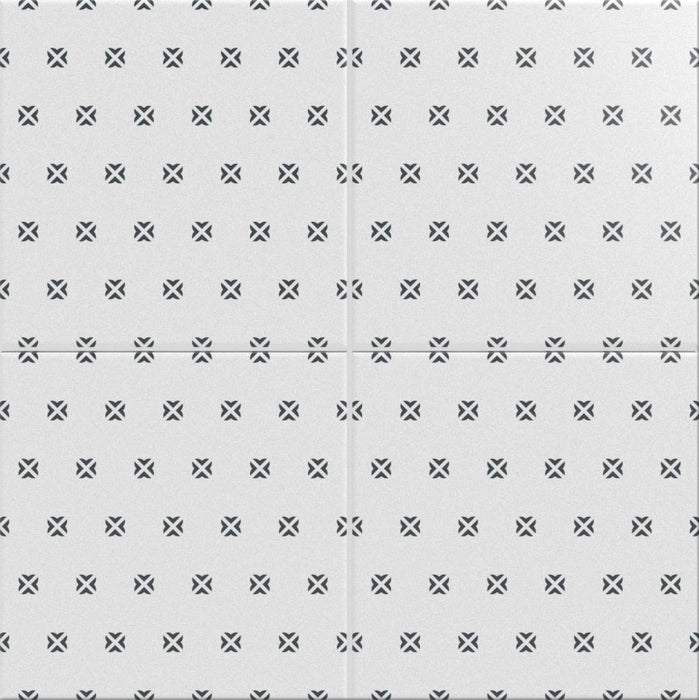 Mix & Match Heritage Coimbra 9209 Matte Porcelain Tile - 8" x 8" x 3/8"