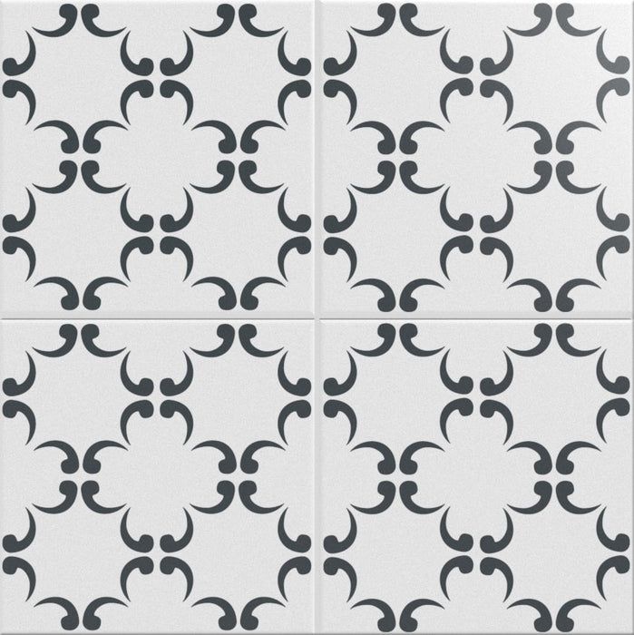 Mix & Match Heritage Coimbra 9210 Matte Porcelain Tile - 8" x 8" x 3/8"