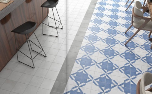 Mix & Match Heritage White Matte Porcelain Tile - 8" x 8"