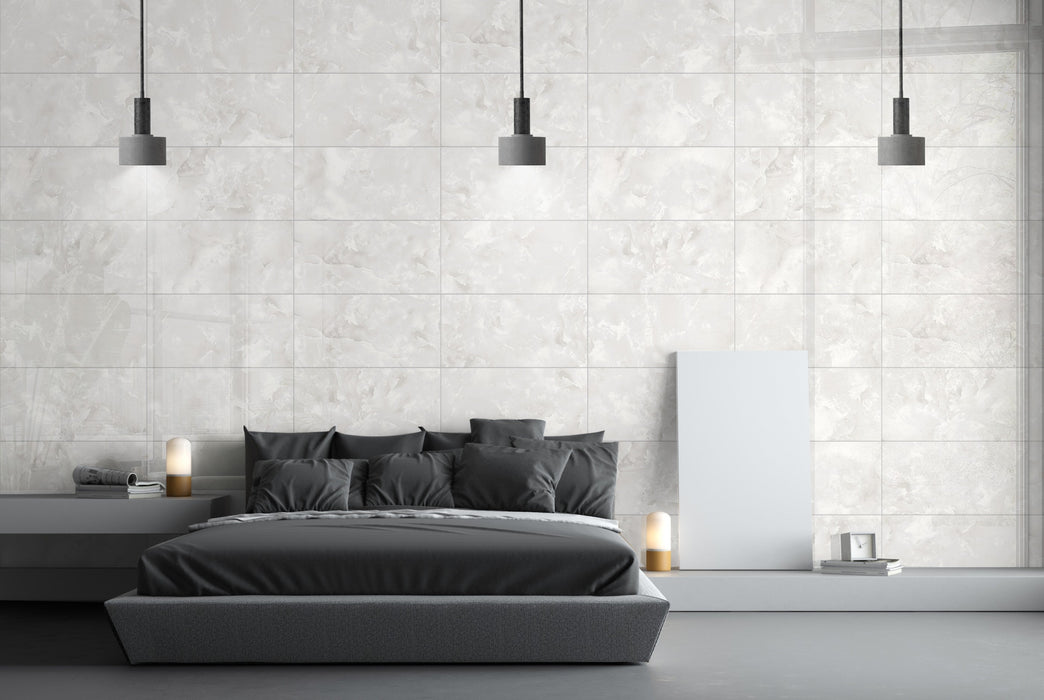 Himalaya Porcelain White Tile Matte/Polish 2