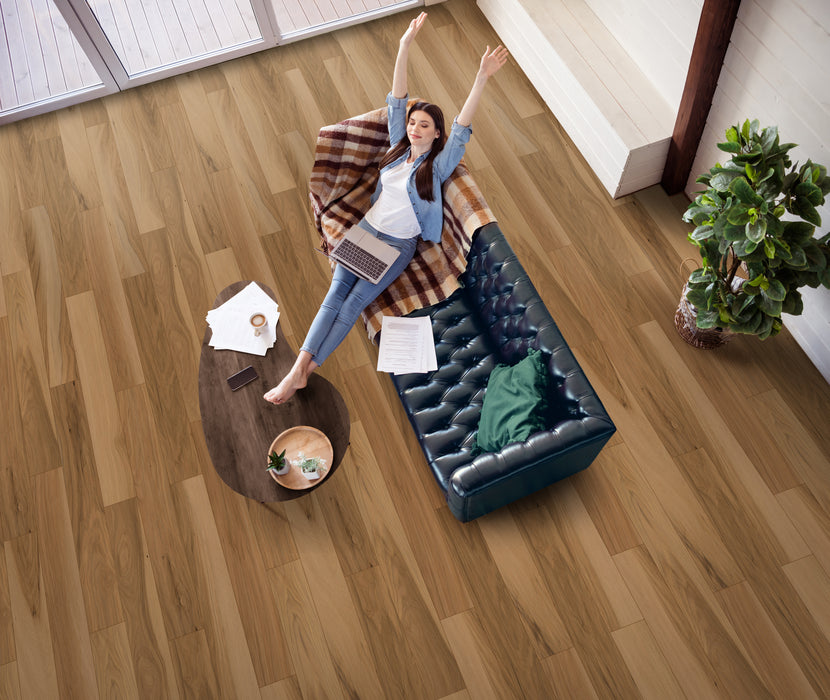 Homestead Wood Sienna Laminate Wood Plank Aluminum Oxide 2