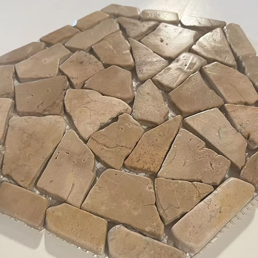 Marble Flat Capucino Mosaic Honed 2