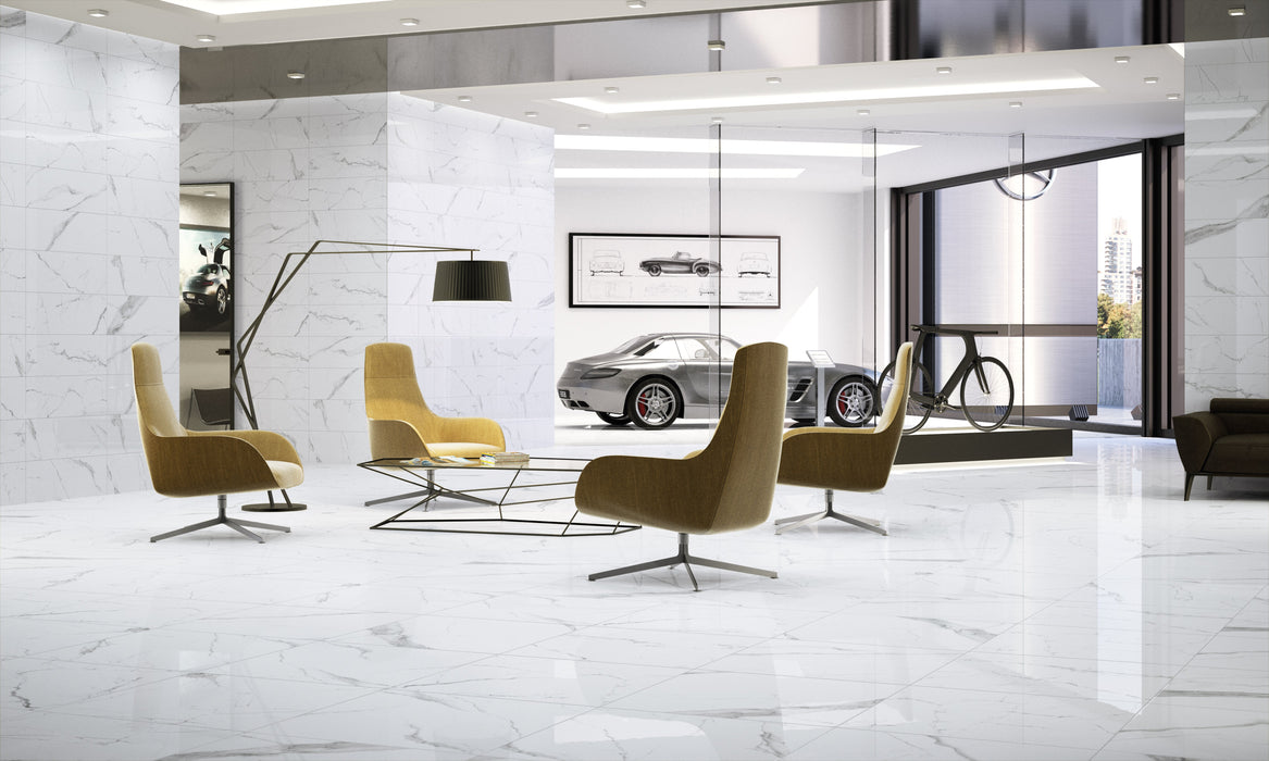 Iceberg Nplus Porcelain White Tile Polished 2