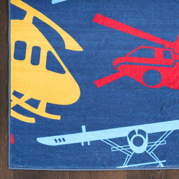 Imagination Navy Multicolor Polyester NAVMT