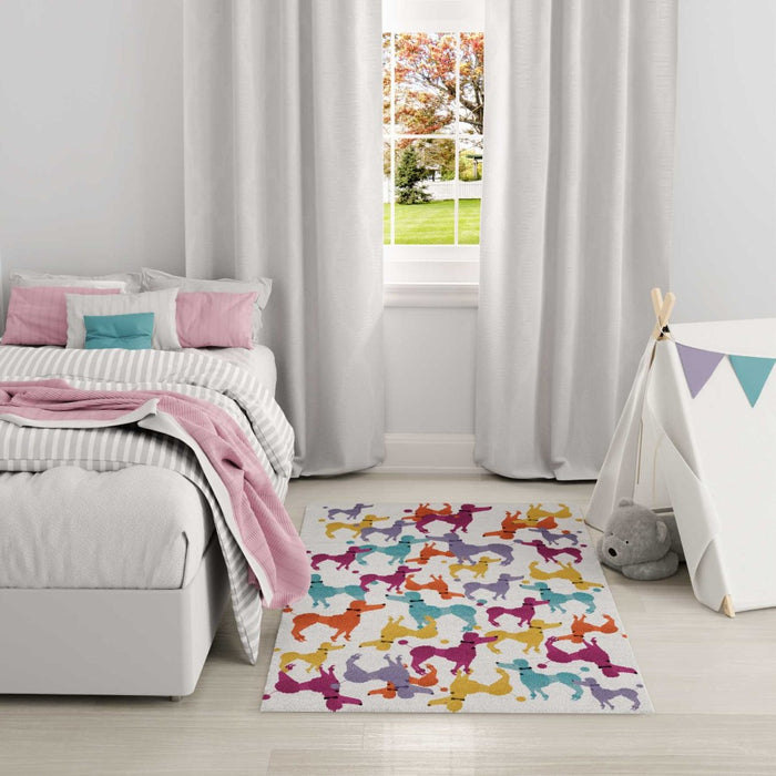 Imagination Polyester IVMTC Ivory Multicolor