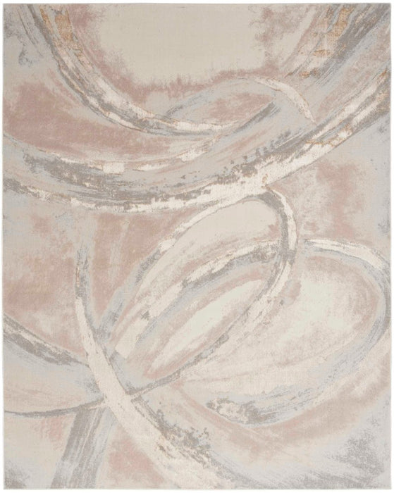 Splash Beige Grey Polypropylene & Polyester BGEGY