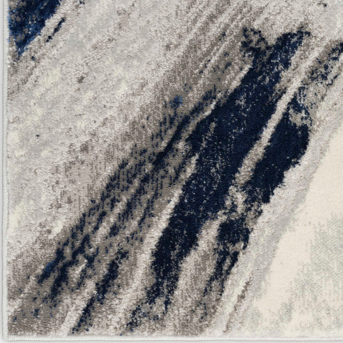 Splash Polypropylene & Polyester Grey Navy GRYNV
