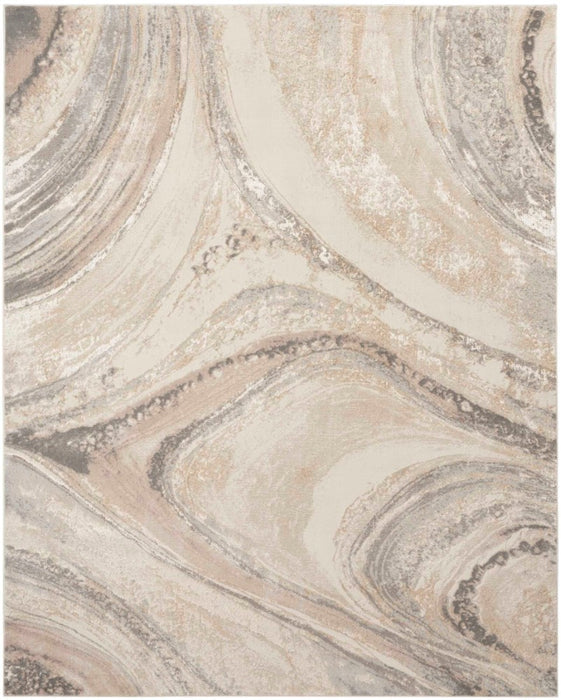 Splash Polypropylene & Polyester Cream Grey CRMGY