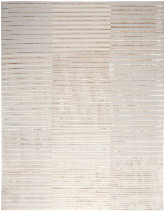 Splash Polypropylene & Polyester Beige Silver BGESV