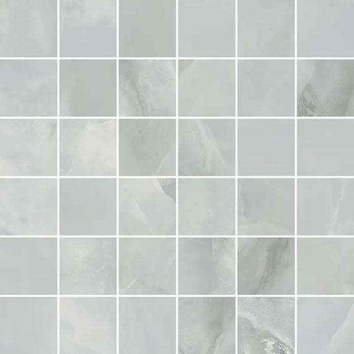 Imperial Azul Crosscut Porcelain Mosaic Honed 1
