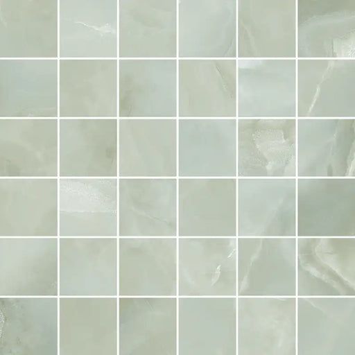 Imperial Jade Crosscut Porcelain Mosaic Honed 1