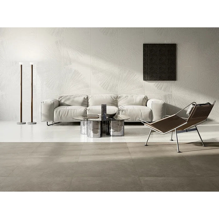 Impressions Porcelain Maiolica White Tile Glossy 3
