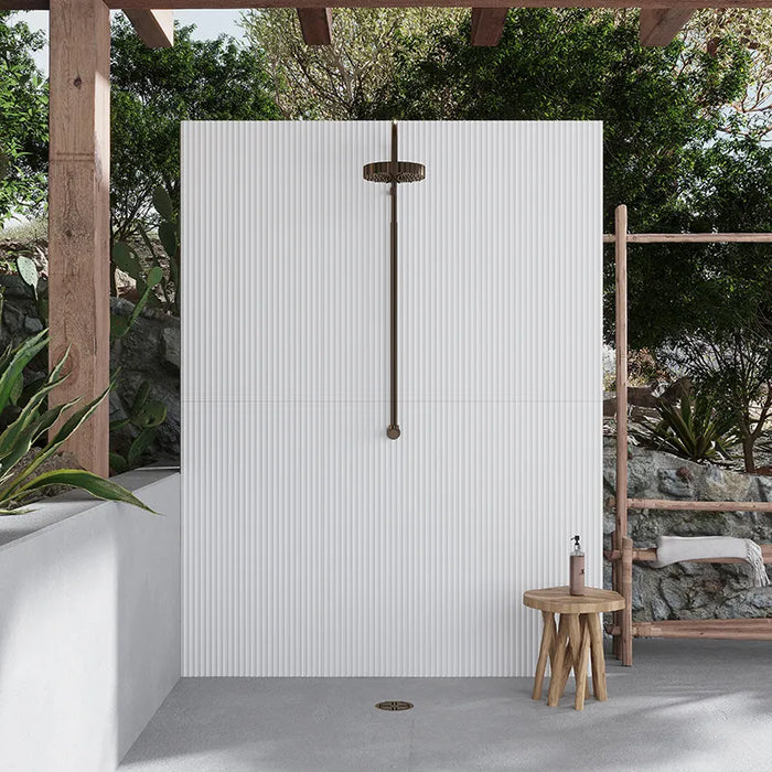 Impressions Porcelain Dorico White Tile Matte 2