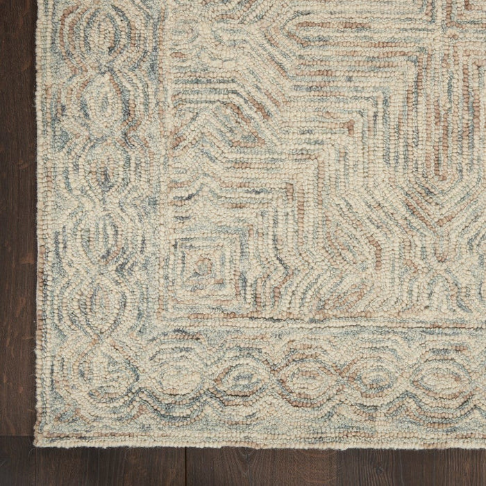 Interlock Wool BLUIV Blue Ivory