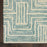 Interlock Wool IVTUR Ivory Turquoise