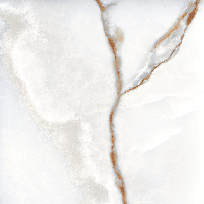 Ice Onyx Porcelain White Tile Polish 1