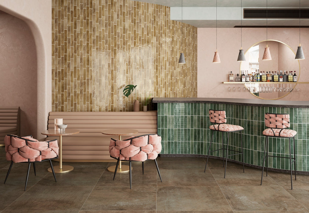 Imagine Porcelain Green Tile Glossy 2