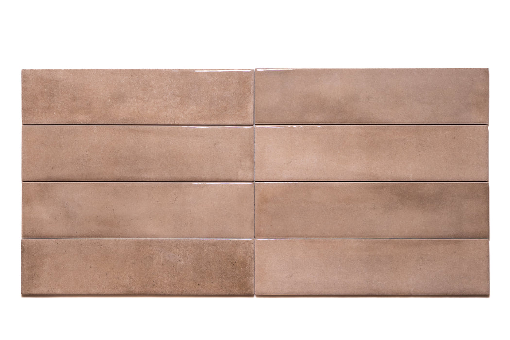 Imagine Porcelain Taupe Tile Glossy 1