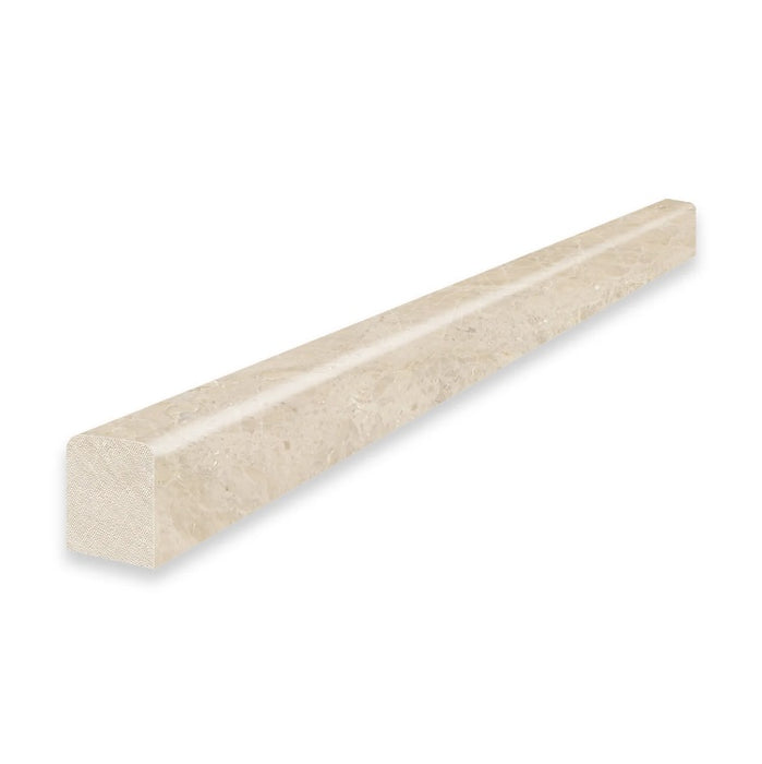 Full Liner Sample - Diano Reale Marble Pencil - 0.5" x 12" x 3/8" Honed
