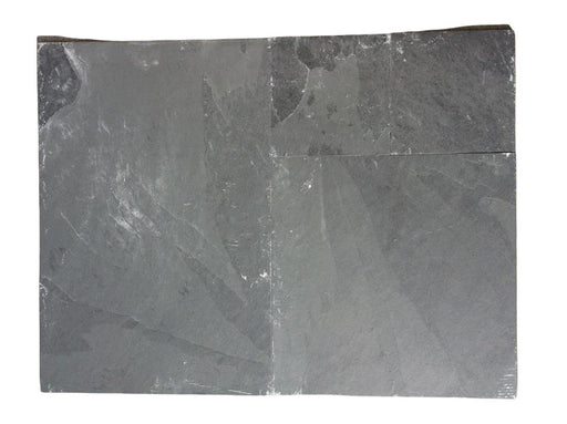 Montauk Black Gauged Slate French Versailles Pattern - Various Sizes x 3/8"