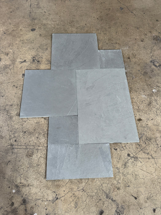 Indian Blue Gauged Slate French Versailles Pattern - Various Sizes