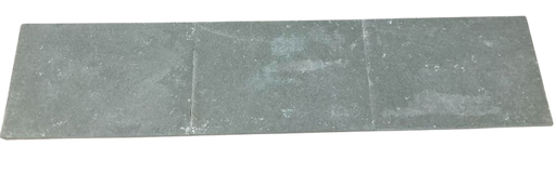 Indigo Grey Natural Cleft Face, Gauged Back Limestone Modern Coping - 12" x 24" x 5 CM x 5 CM