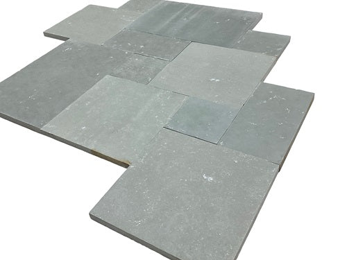 Indigo Blue Sandstone Paver Versailles Pattern - Tumbled 3CM