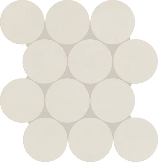 Daltile Indoterra IN41 White Desert Matte Porcelain Mosaic — Stone ...