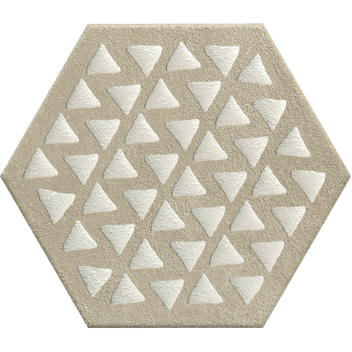 Full Tile Sample - Terracreta Intarsio Argilla Porcelain Tile - 8.5" x 10" x 9 MM Honed