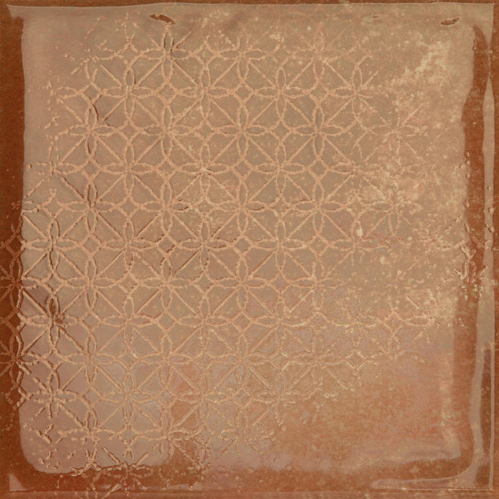 Full Tile Sample - Intermix Earth Ceramic Tile - 6" x 6" x 7 MM Glossy