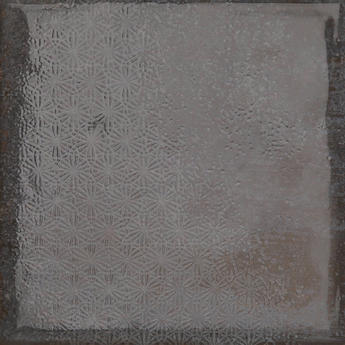 Full Tile Sample - Intermix Obsidian Ceramic Tile - 6" x 6" x 7 MM Glossy