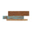 Rimba Wood Natural Painted Tile Distressed 1