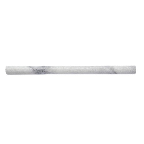 Marble Rice White Bullnose Honed 1