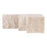 Ivory Split Face Travertine Veneer - 12" x 24" x 1 1/4" - 2 1/8"
