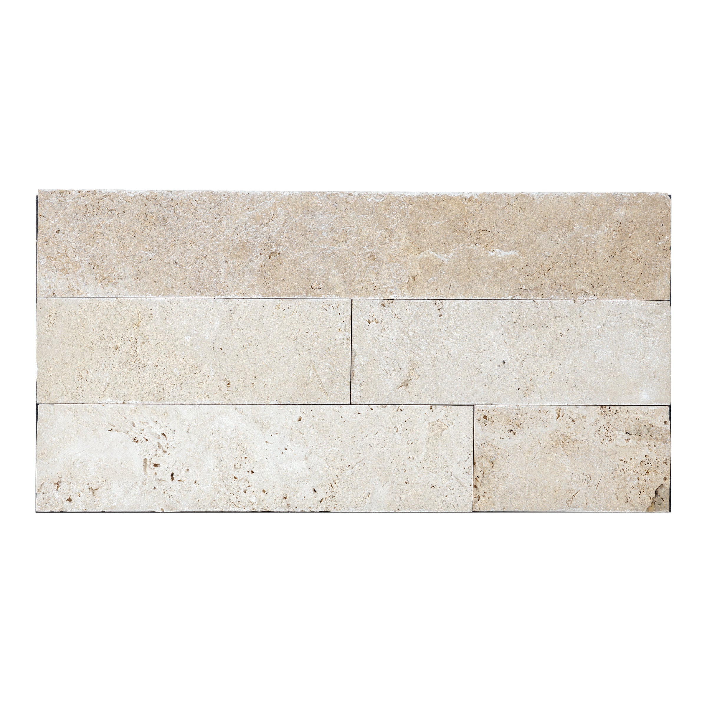 Ivory Travertine Split Face Limestone Veneer | Lowest Price — Stone \u0026 Tile  Shoppe, Inc., image size:2400x2400